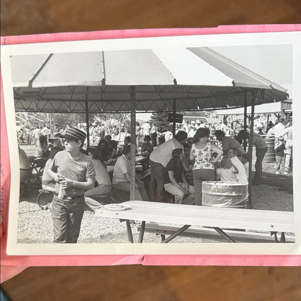 1981 Company Work Picnic at Fantasy Island Photo